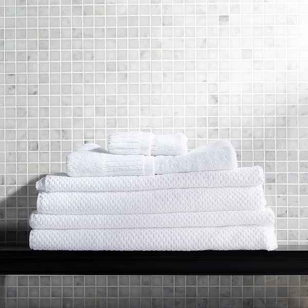 Sample-Carrara 3/4x3/4 Polished Square Marble Mosaic Tile