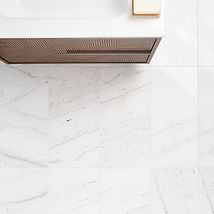 Alaska White 12x24" Polished Marble Tile