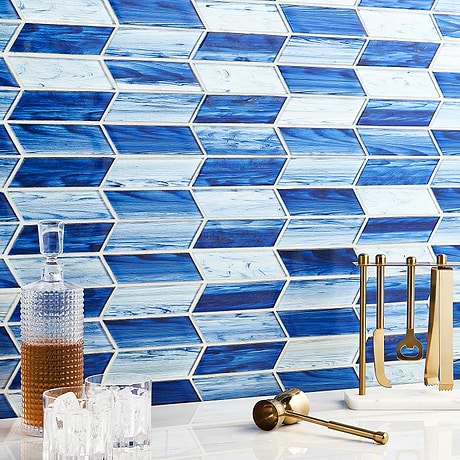 Decorative Glass Tile for Backsplash,Bathroom Wall,Shower Wall