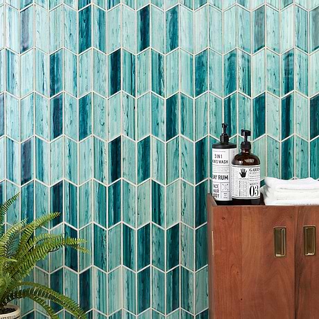 Decorative Glass Tile for Backsplash,Bathroom Wall,Shower Wall