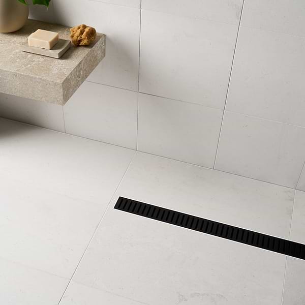 Corinthian White 12x24 Honed Limestone Tile