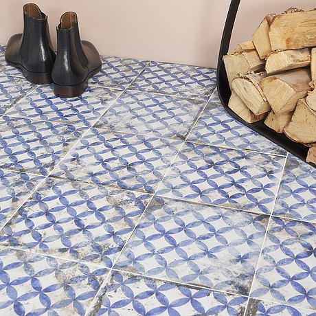 Encaustic Look Porcelain Tile for Backsplash,Kitchen Floor,Kitchen Wall,Bathroom Floor,Bathroom Wall,Shower Wall,Shower Floor,Commercial Floor