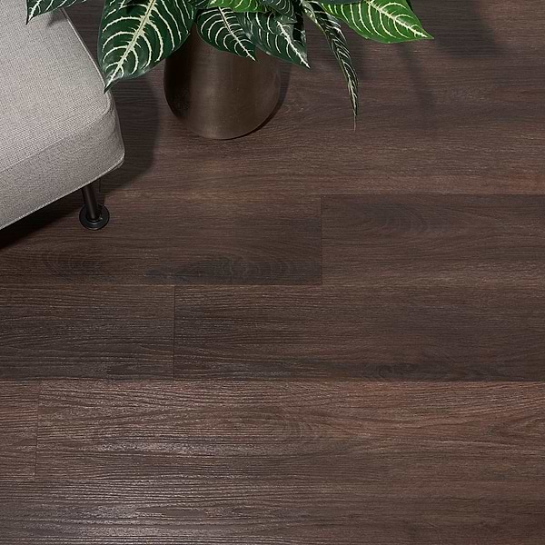 Hudson Espresso Rigid Core Click 6x48 Luxury Vinyl Plank Flooring