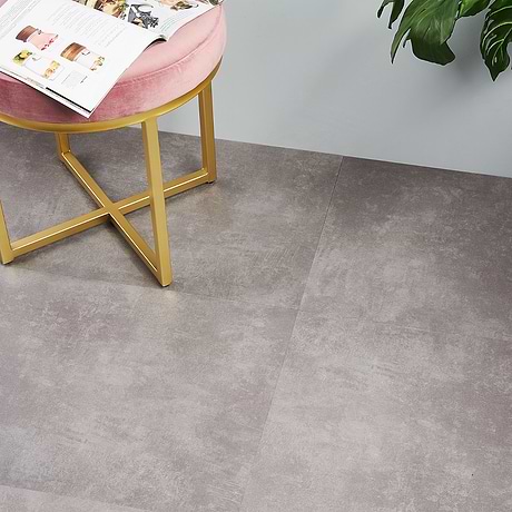 Katone Concreto Grafito 18x36 Glue Down Luxury Vinyl Tile