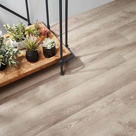 Katone Modern Oak Blanched Glue Down 6x48 Luxury Vinyl Plank Flooring