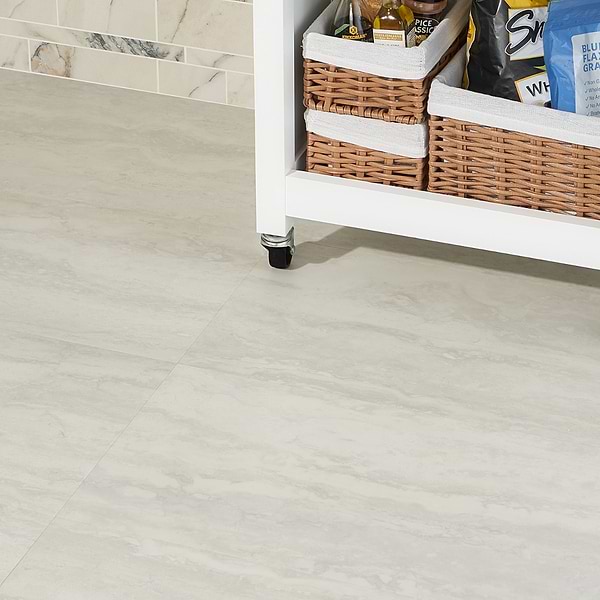 Tepoca White Cotton Loose Lay 12x24 Luxury Vinyl Tile