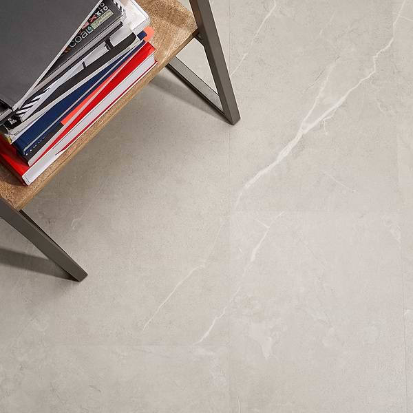 Optoro Chauny Marble Beige 28mil Wear Layer Rigid Core Click 12x24 Luxury Vinyl Tile