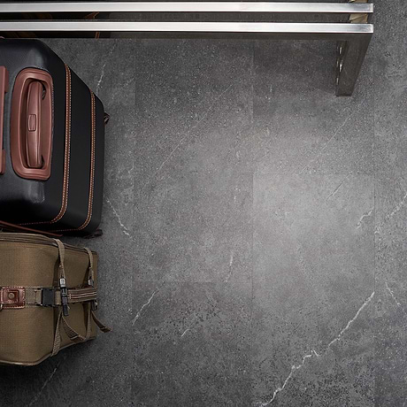 Optoro Juneau Sandstone Dark Gray 28mil Wear Layer Rigid Core Click 12x24 Luxury Vinyl Tile