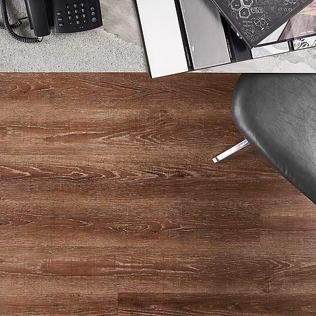 ReNew Metro Oak Brown Sugar 12mil Wear Layer Glue Down 6x48 Luxury Vinyl Plank Flooring