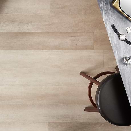 ReNew Spice Birch Moon 12mil Wear Layer Glue Down 6x48 Luxury Vinyl Plank Flooring