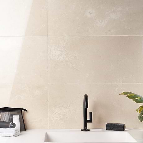Aero Cream 12x24 Polished Limestone Tile