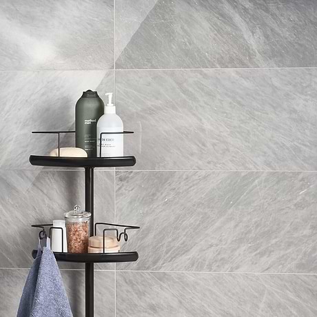 Earth Gray 12x24 Polished Marble Tile