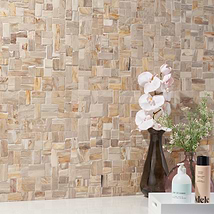 Fossil Antique Petrified Stone Mosaic