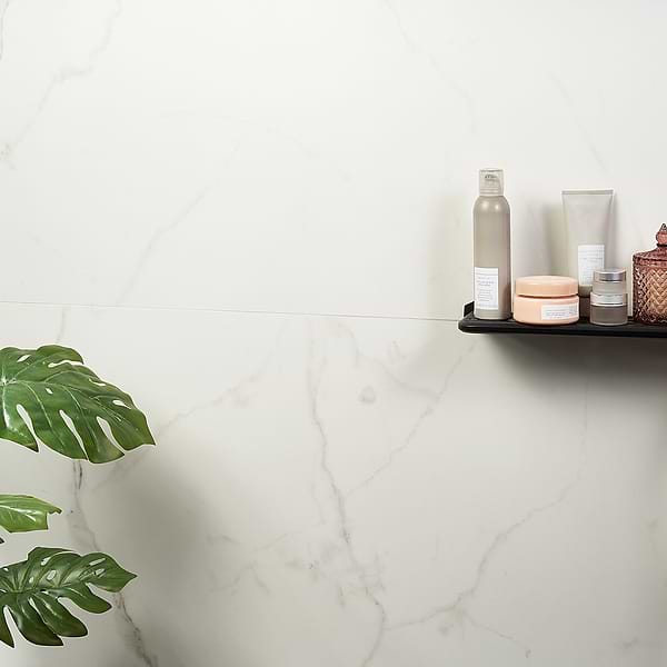 TileBarXL Marmi White Calacatta Honed 24"X48" Porcelain Tile