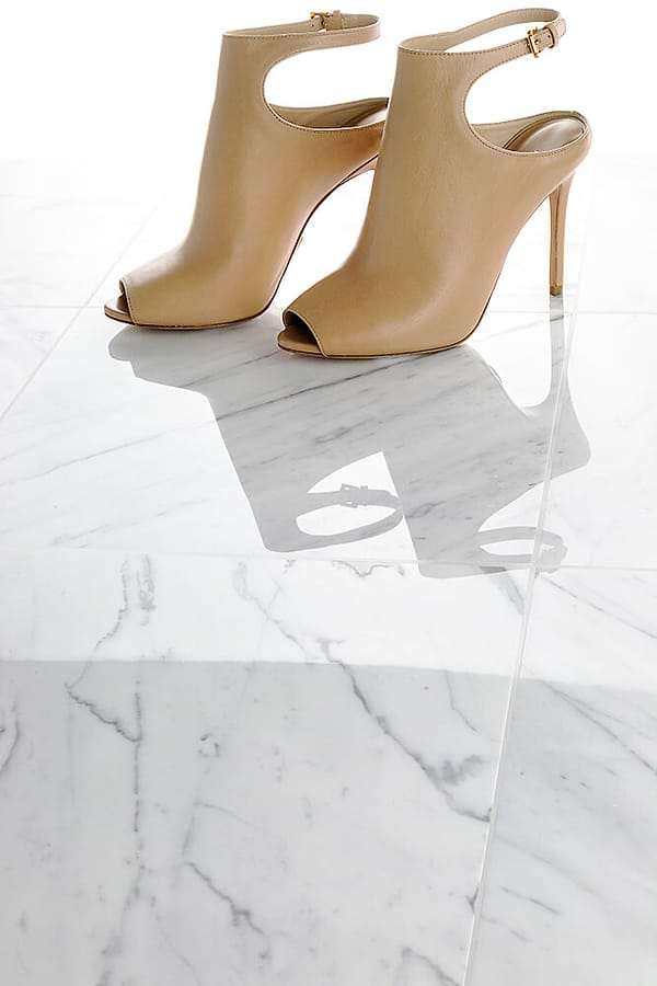 Statuario 12x12 Polished Marble Tile 