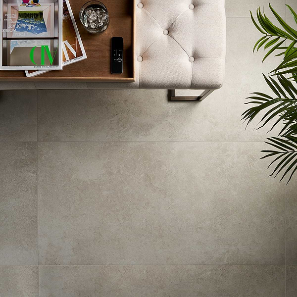 Saint Remy Avorio White 3D Textured Veining 24x48 Semi-Polished Porcelain Tile