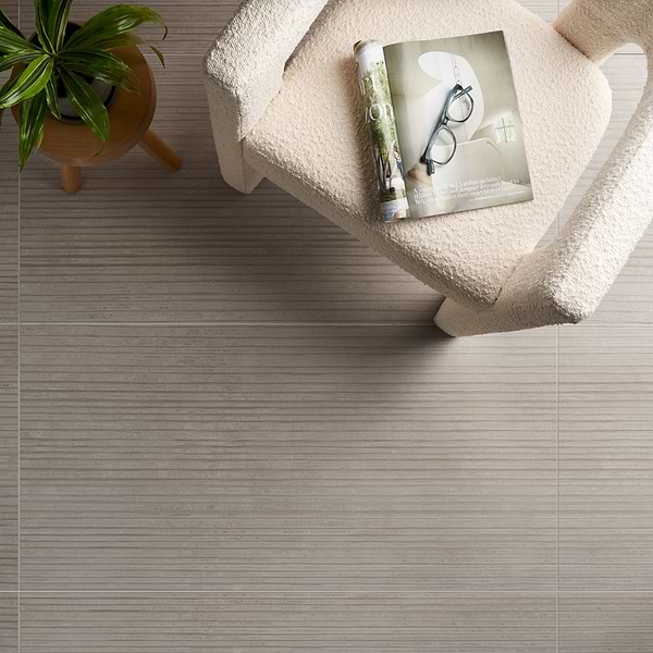 Saint Remy Deco Avorio White 3D Textured Veining 24x48 Semi-Polished Porcelain Tile