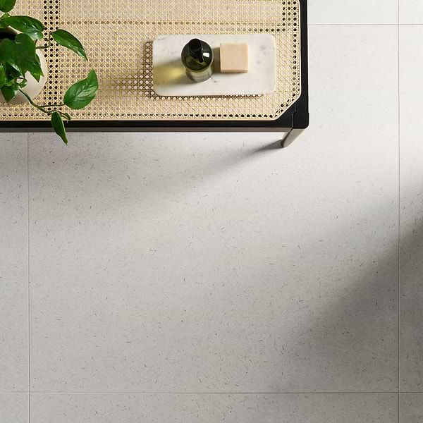 Hikari Chalk White 48x48 Matte Porcelain Tile