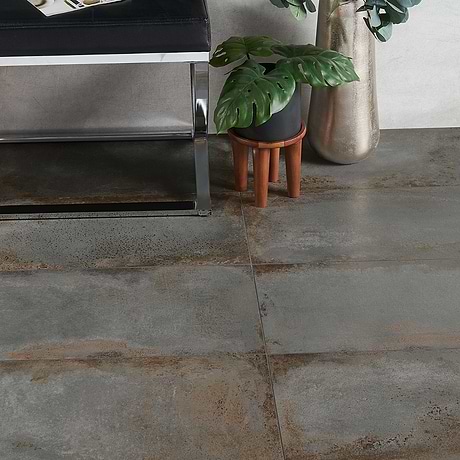 Angela Harris Flatiron Graphite 12x24 Matte Porcelain Tile