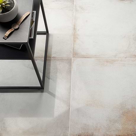 Angela Harris Flatiron White 24x48 Semi-Polished Porcelain Tile