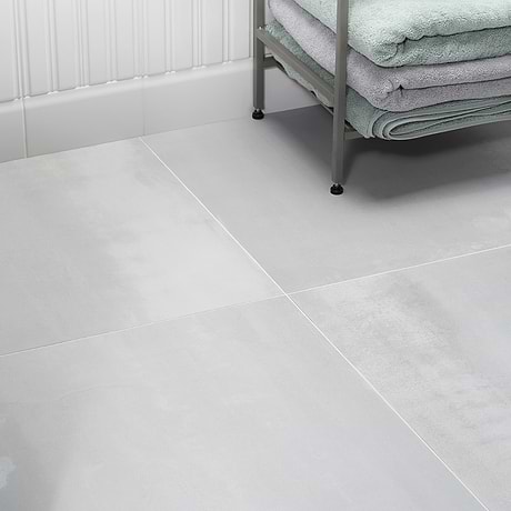 Hewlett Pearl Mist Gray 24x24 Matte Porcelain Tile