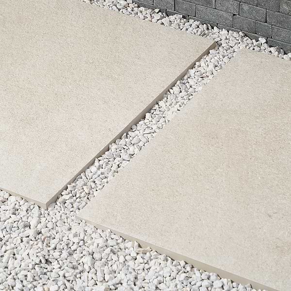 Rushmore Park Beige 24x24 Matte Porcelain 2CM Outdoor Paver