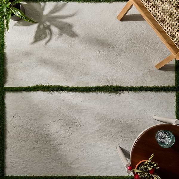 ZenTech Chalk White 24x48 Matte Porcelain 2CM Outdoor Paver