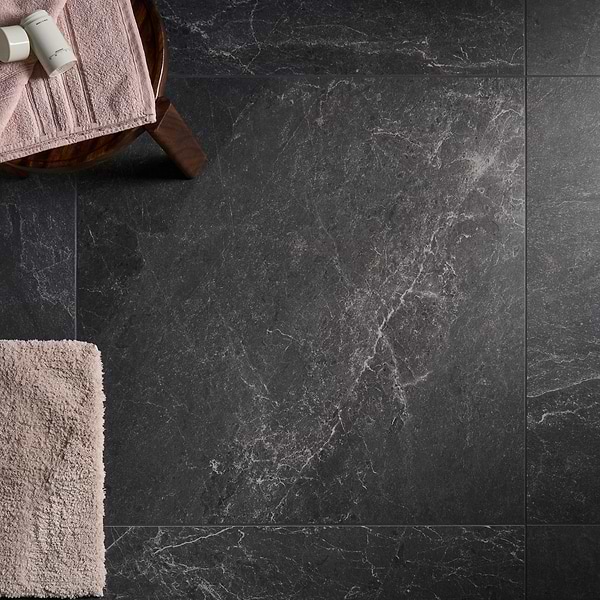 ZenTech Graphite Gray 36x36 Matte Porcelain Tile