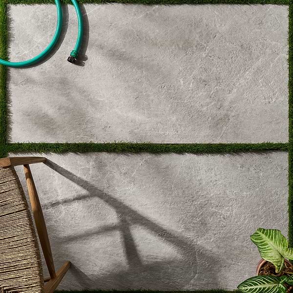 ZenTech Silver Gray 24x48 Matte Porcelain 2CM Outdoor Paver