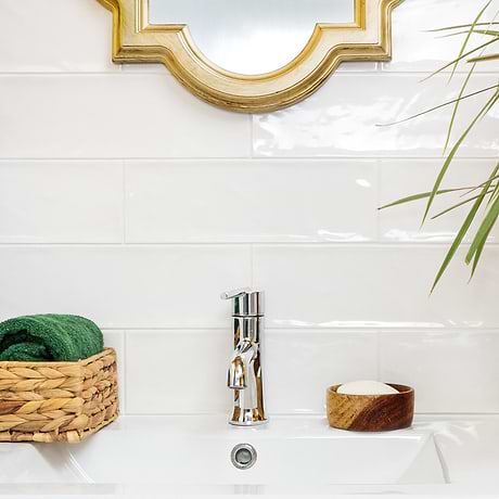 Ceramic Subway Tile for Backsplash,Kitchen Wall,Bathroom Wall,Shower Wall