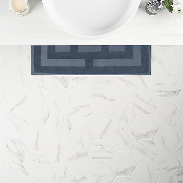 Amalfi Statuario 6” Hexagon Matte Porcelain Tile