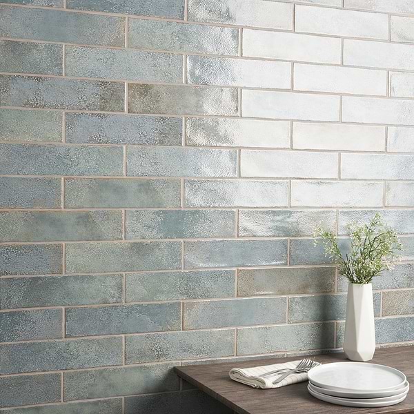 Kalay Green 3x12 Glossy Ceramic Tile