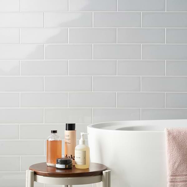 Park Hill Light Gray 4X12 Polished Porcelain Tile