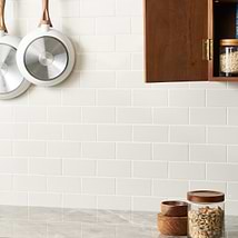 Park Hill Monumental Mist White 3X6 Polished Porcelain Tile