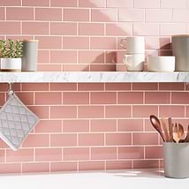 Park Hill Coral Rose 3X6 Polished Porcelain Tile