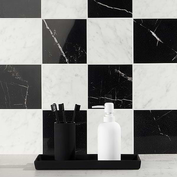 Marble Tech Port Laurent 6x6 Polished Porcelain Tile