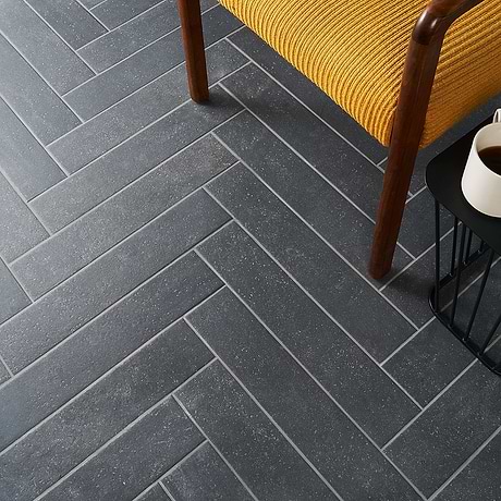 Texstone Antracita Dark Gray 4x19 Matte Porcelain Subway Tile