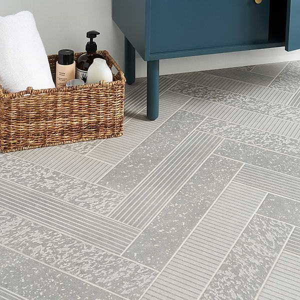 Texstone Deco Gris Gray 4x19 Matte Porcelain Subway Tile