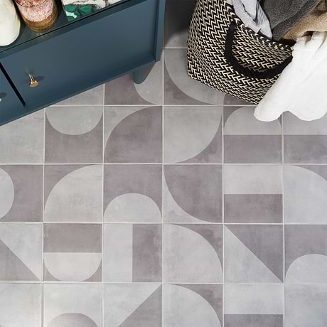 Brando Dark Gray 8x8 Matte Porcelain Tile