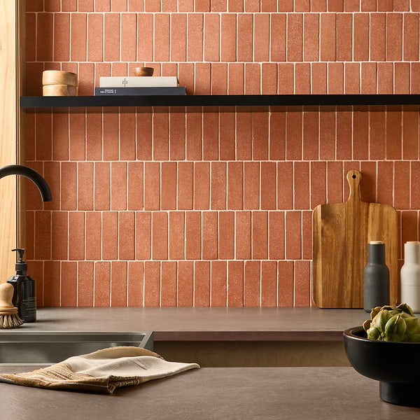 Terra Cortona 2x6 Matte Terracotta Tile