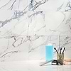 Marble Look Porcelain Tile for Backsplash