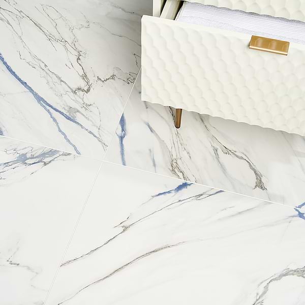 Marble Look Porcelain Tile for Backsplash