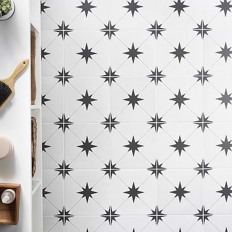 Tau Blanco 9x9 Matte Porcelain Tile