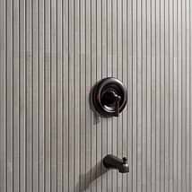 Kenridge Ribbon Gray 24x48 Wood Look Matte Fluted Porcelain Tile