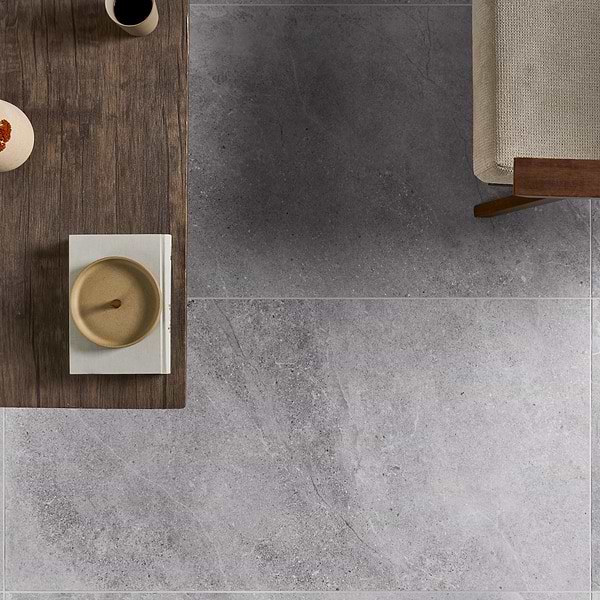 Lune Gray 24x48 Matte Porcelain Tile