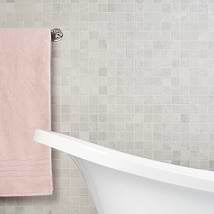 Bronx Argent Silver 2x2 Matte Porcelain Mosaic Tile