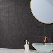 Bronx Black 2x2 Matte Porcelain Mosaic Tile