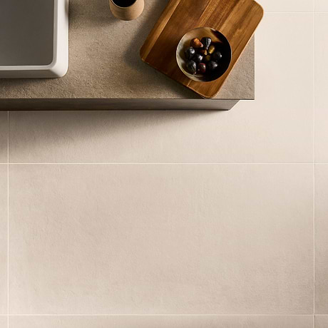 Terramay White 24x48 Matte Porcelain Tile