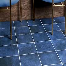 Art Geo by Elizabeth Sutton Blue 8x8 Matte Porcelain Tile
