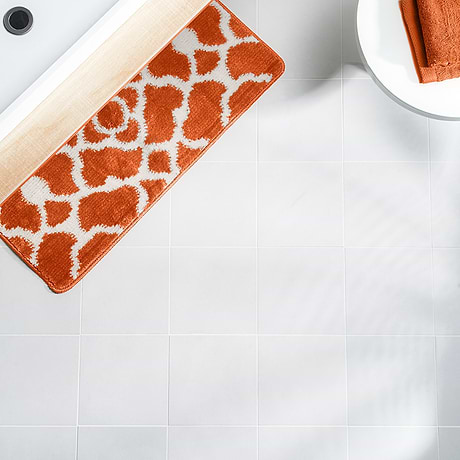 Art Geo by Elizabeth Sutton White 8x8 Matte Porcelain Tile